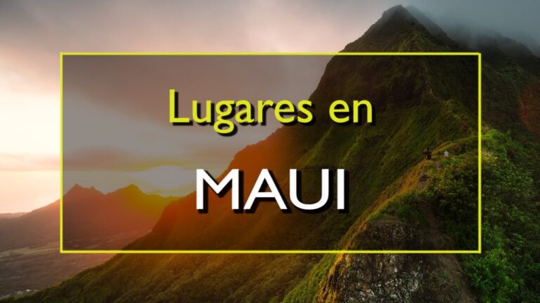 Descubre las increíbles actividades en las playas de Maui
