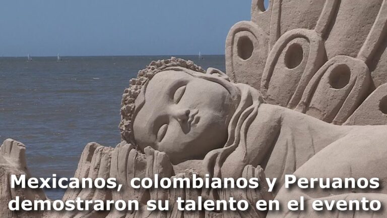 Incre&iacute;bles esculturas de arena en la playa: una obra de arte ef&iacute;mera