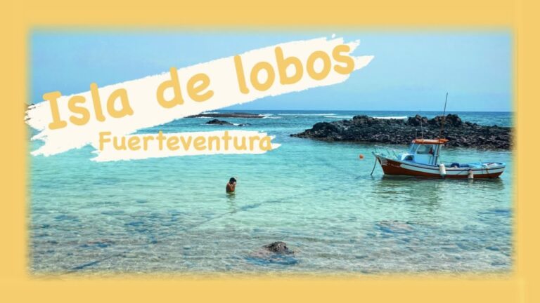 Descubre las playas paradisíacas en la Isla de Lobos: un paraíso terrenal