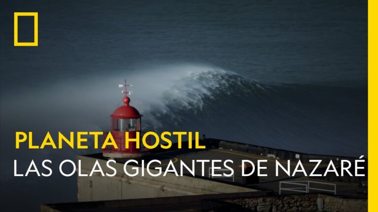 Descubre la incre&iacute;ble Playa de Nazar&eacute; y sus olas gigantes