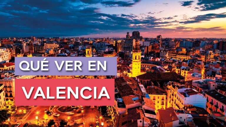 Descubre el encanto del turismo en Valencia: una experiencia &uacute;nica