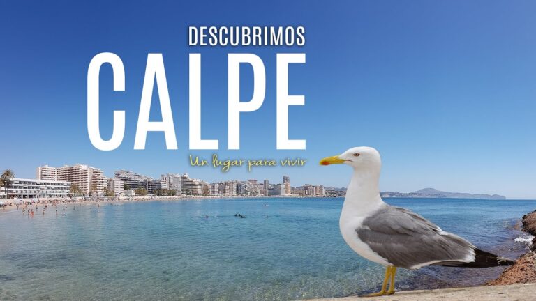 Descubre las paradisíacas playas de Calpe