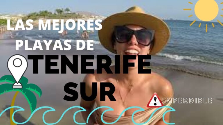Descubre las impresionantes playas del sur de Tenerife