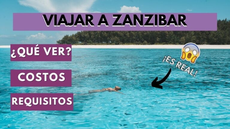 Descubre las ex&oacute;ticas y paradis&iacute;acas playas de Zanz&iacute;bar