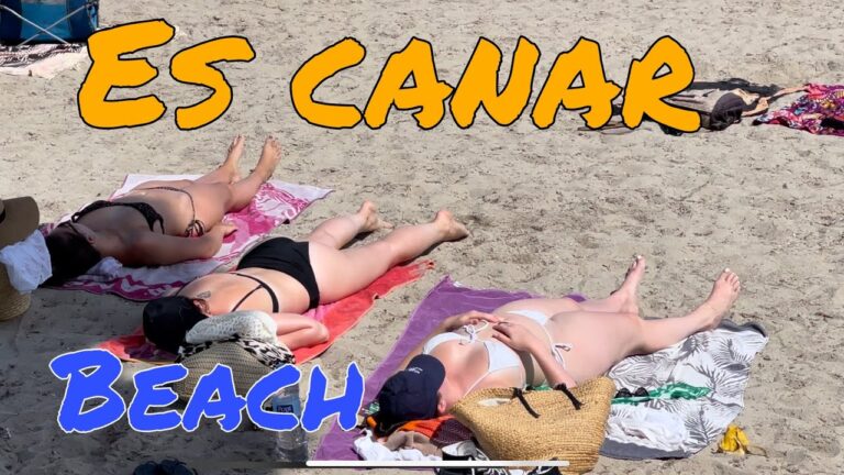 Descubre las playas paradisíacas de Es Canar: un paraíso de ensueño