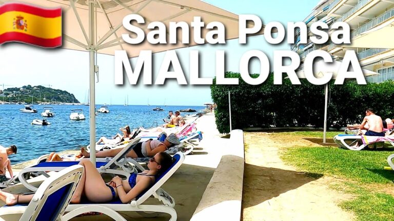 Descubre las mejores playas para relajarte en Santa Ponsa: ¡un paraíso de tranquilidad!